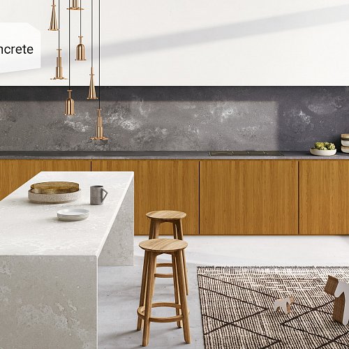 Caesarstone 4011 Cloudburst Concrete