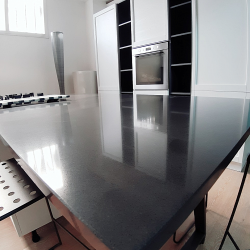 TechniStone Crystal Anthracite Pure