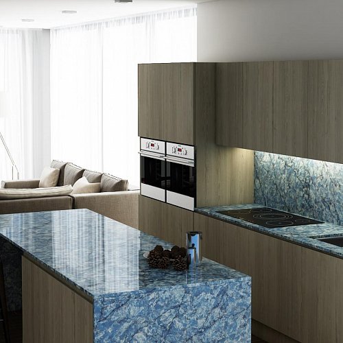 Vicostone Thunder Blue BQ-8786